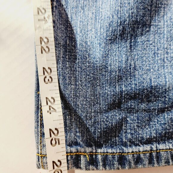 Ralph Lauren Jeans Womens Sz 6 Straight Leg Cropped Saturday Blue Denim Capri - Picture 9 of 13